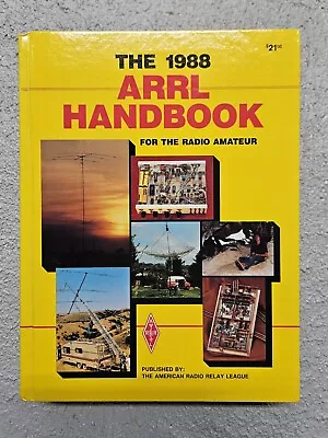 The ARRL Handbook For The Radio Amateur Hard Cover Book 65th Ed 1988 • $17.99