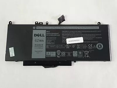 Dell 6MT4T 6 Cell 62Wh Laptop Battery For Latitude E5470 / E5570 • $19.99