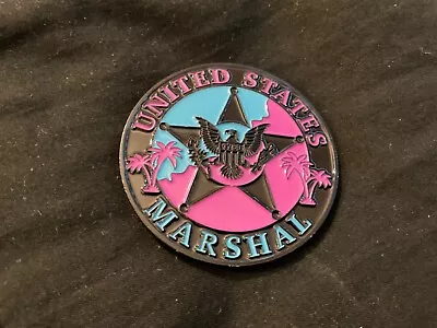 U.s. Marshall Miami Florida Division Challenge Coin • $11.61