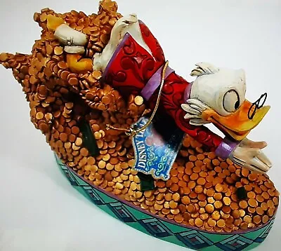Disney Showcase Collection Scrooge Mcduck Treasure Diving Figurine • $109.99