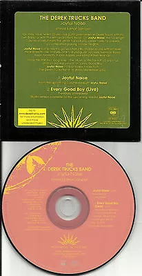 DEREK TRUCKS Joyful Noise RARE LIVE Every Good PROMO CD Single Allman Brothers • $34.99