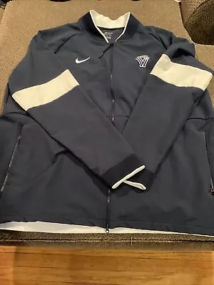 Villanova University Nike Dri Fit Full Zip Jacket Mens XXL Worn Twice Excellent  • $65