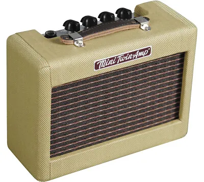 Fender 57' Twin MINI Portable Tweed Electric Guitar Amplifier/Amp 023-4811-000 • $54.99