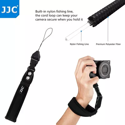 JJC Wrist Strap For Canon G9X G7X II M100 M50 M6 M5 Olympus OM-D E-M10 III E-M5 • $15.39