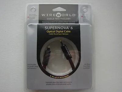 $144.54 • Buy Wireworld Supernova 6  Toslink To 3.5mm  1 Meter Length
