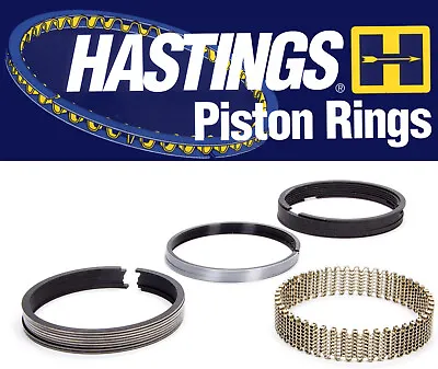 HASTINGS Cast Piston Rings Set 1996-2002 GM Chevy 4.3L V8+5.0L 305 VORTEC STD • $48.43