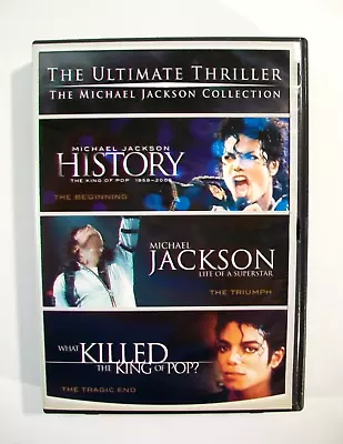 The Ultimate Thriller The Michael Jackson Collection DVD • $3.95