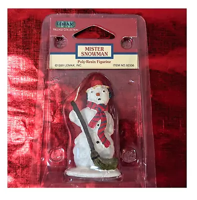 Lemax Christmas Village Town Mister Snowman Miniature Mini Dollhouse Doll House • $15.97