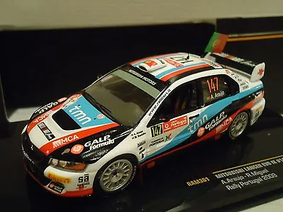 Rare  Ixo Models 1/43 Rally Portugal 2009  Mitsubishi Lancer Evo Ix #147 A.arauj • $29.99