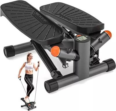 Adjustable Height Mini Stepper With Resistance Bands • $46.49