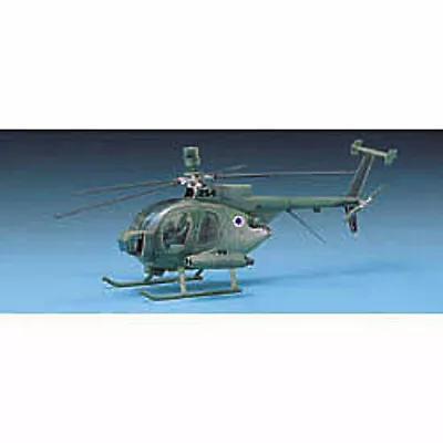 Academy Hughes 500D Tow Helicopter - Plastic Model Helicopter Kit - 1/48 • $13.39