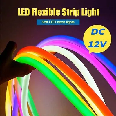 5/10/15/20M LED Strip Neon Flex Rope Light Waterproof DC 12V Outdoor Lighting AU • $11.99