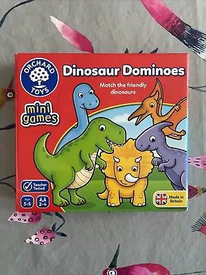 £0.99 • Buy Orchard Toys Dinosaur Dominoes Mini Game (353)