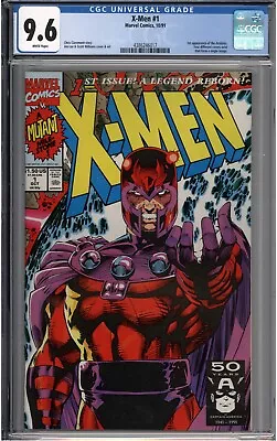 X-Men #1 CGC 9.6 NM+ Magneto Cover Variant 1st App. Of Acolytes WHITE PAGES • $3.25
