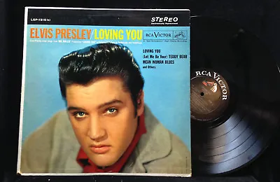 Elvis Presley-Loving You-RCA 1515-STEREO • $14.99