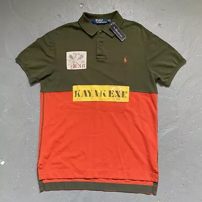 Vintage 1990s Polo Ralph Lauren Kayak K1 Expedition Rafting Rowing Shirt L NWT • $338.78