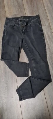 £25 • Buy MAC Dream Skinny Jeans, Dark Grey,  Size 34/30