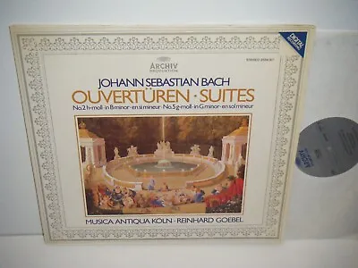 2534 007 JS Bach Overtures Suites Musica Antiqua Koln Reinhard Goebel • $16.17