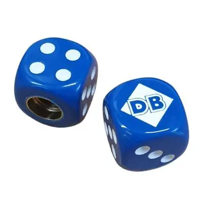 Diamond Back - Dice Tire Valve Caps (Pair) - BLUE - Old School Bmx • $29.64