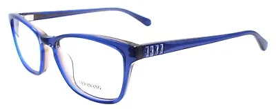 Vera Wang Ariadne Women's Eyeglasses Frames 52-17-135 Sapphire Blue W/ Crystals • $38.61