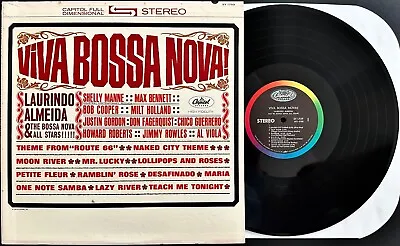 LAURINDO ALMEIDA & Bossa Nova All Stars VIVA BOSSA NOVA! EX/VG+ LP • $9.99