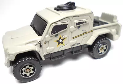 2012 Matchbox Mxt/mva Gray 1:64 Diecast 2 7/8  Military Vehicle Truck W/ Yellow • $10.99