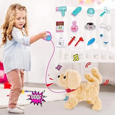 £31.81 • Buy Electronic Plush Puppy Pet Dog Toy For Kids Interactive Plush Dog Repeat Gift