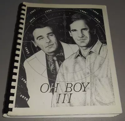 Quantum Leap Fanzine  Oh Boy III  Gen 1992 Scott Bakula Anthology Vintage • $15