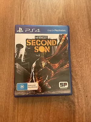 InFamous Second Son Sony PlayStation 4 PS4 Video Game • $6