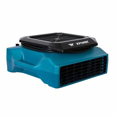 XPOWER PL-700A 1/3 HP 3-Speed Centrifugal Low Profile Air Mover Carpet Dryer Fan • $246