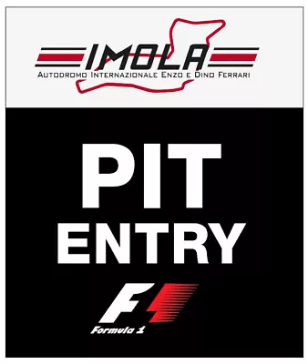 Racing F1 Memorabilia Replica IMOLA PIT CREW Boards • $112.01