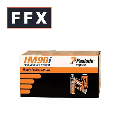 Paslode 141077 3.1mm X 90mm ST Galv Plus Handy Pack 1100 Per Box + 1 Fuel Cells • £35.81