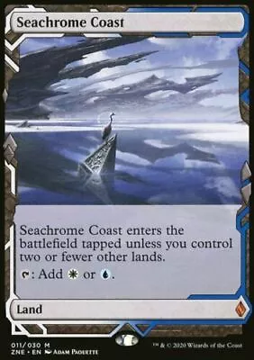 Magic The Gathering MTG Seachrome Coast (11) Zendikar Rising Expeditions NM • $44.94