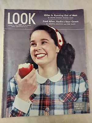 Vintage Look Magazine August 22 1944 • $12