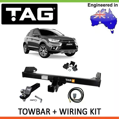 New TAG Heavy Duty Towbar & Wiring Kit To Suit MITSUBISHI ASX XB 2.3L WAGON • $919