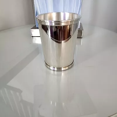 Vintage WILLIAM KENDRICK Sterling Silver Banded MINT JULEP CUP -NO MONO • $240