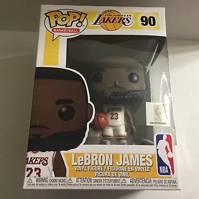 NEW NBA Los Angeles Lakers LeBron James Funko Pop Figure #90 • $36.95