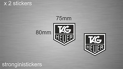 Tag Heuer Stickers High Quality Black And White 7-10 Year Vinly F1 Classic  • £2.99