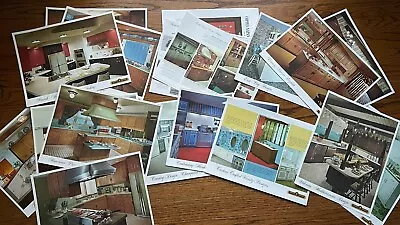 Vintage 60's 70's Kitchen Design Porfolio MCM Coppes Nappanee IN Ephemera Plans • $24.99