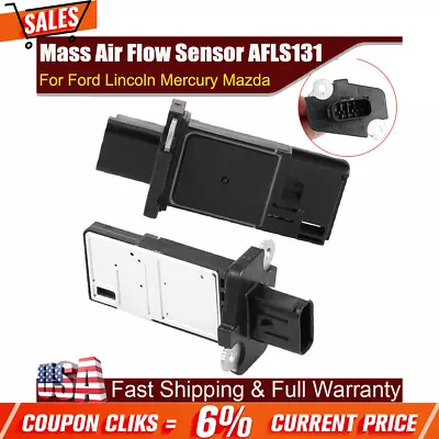 Mass Air Flow Sensor AFLS131 For Ford Lincoln Mercury Mazda F150! • $14.53