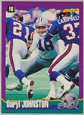 1994 Score Pinnacle Football #156 Daryl Johnston Dallas Cowboys Fullback • $3.95