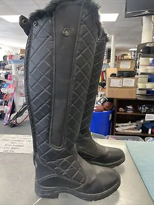 WOMENS SIZE 7 MOUNTAIN HORSE WINTER Equestrian RIDING BOOTS. 19” Inch • $42.50