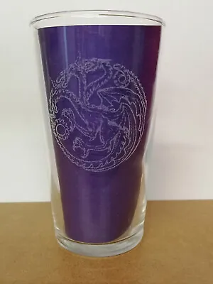 Game Of Thrones Dragon Custom Personalised Beer Pint Glass Birthday Christmas • £12.90