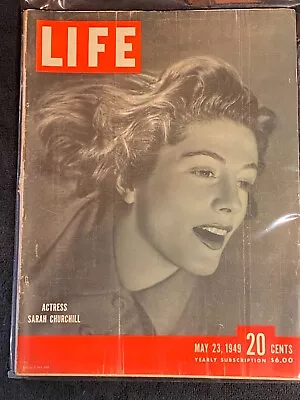 Life Magazine From May 23 1949. Incredible Adds And Stories From The Past. • $15