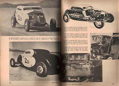 $49.99 • Buy VintAge HOT ROD & Custom Cars 1951 How To FlAtheAd Ford Chevy 6 Drag Racing SctA