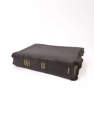 Vintage 1917 Oxford Holy Bible Concordance Scofield Reference Edition Leather • $29.95