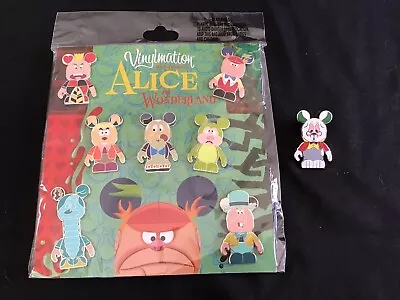 Disney Vinylmation Alice In Wonderland Pin Set Of 8 White Rabbit Dodo Bird EUC • $74.99