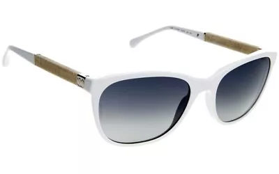 CHANEL Womens Sunglasses  - CH5185 - 7163  - White - Textured Gold - EMMA WATSON • $545