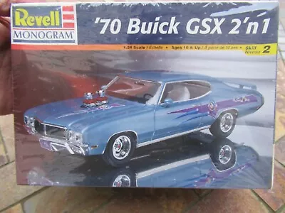 Vintage Revell Factory Sealed Model Car Kit 1/25 1970 Buick GSX • $15