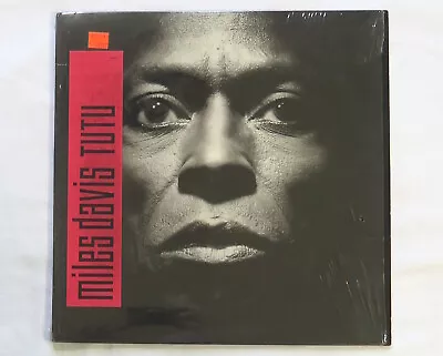Miles Davis Tutu Vinyl LP 1986 USA Warner Bros Jazz Music Record • $18